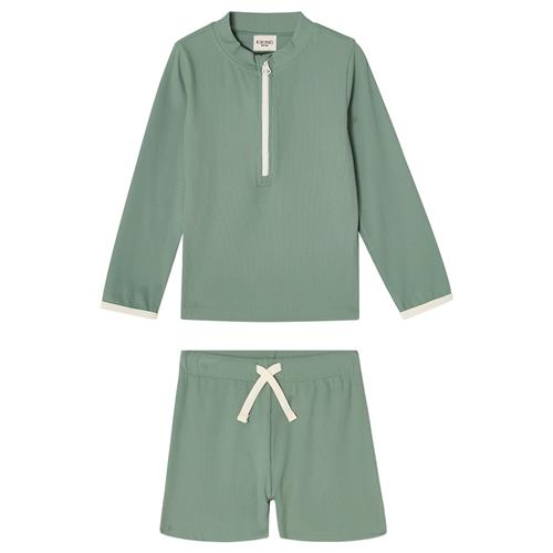 Kuling Madagaskar UV-sæt Bay Green  Bay Green 134/140 cm  Grøn  134/140 cm  Drenge, Piger