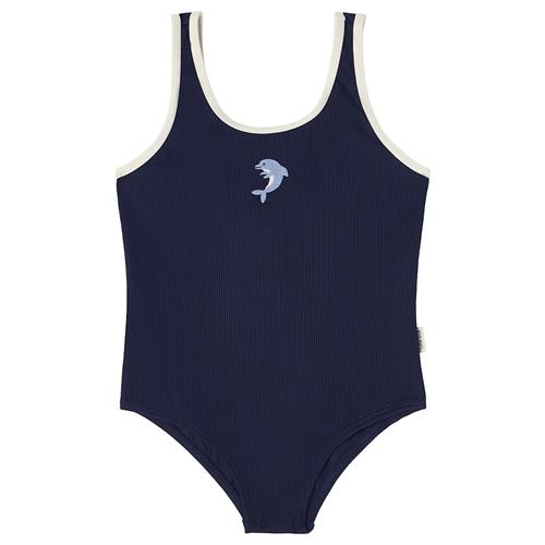 Kuling Milos UV-badedragt Navy  Navy 110/116 cm  Marineblå  110/116 cm  Drenge, Piger