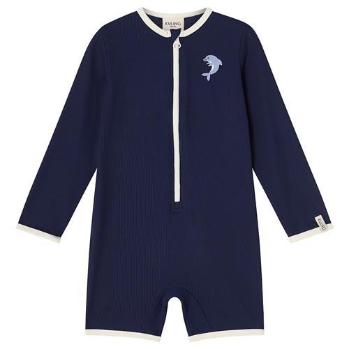 Kuling Paros UV-dragt Navy  Navy 110/116 cm  Marineblå  110/116 cm  Drenge, Piger