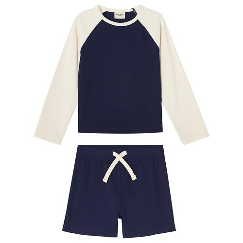 Kuling Rhodes UV-sæt Navy  Navy 98/104 cm  Marineblå  98/104 cm  Drenge, Piger