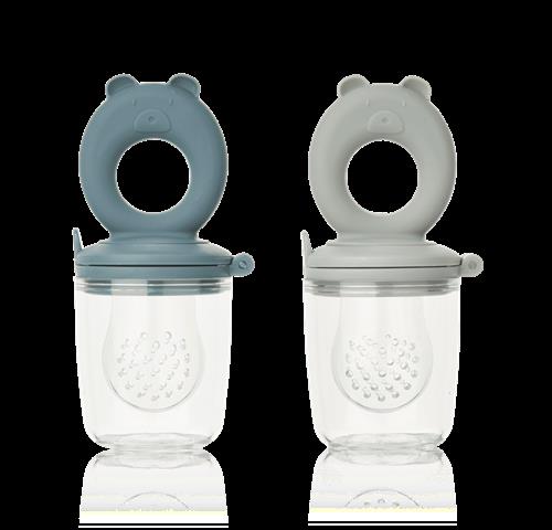 Liewood Miranda Foderautomat I Bjørneform 2-pak Whale Blue / Dove Blue  Whale Blue / Dove Blue-One Size  Blå  One Size  Drenge, Piger