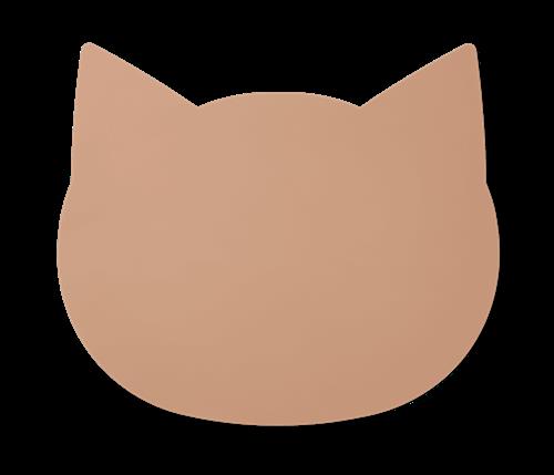 Liewood Aura Cat Dækkeserviet Dark Rose  Dark Rose-One Size  Brun  One Size  Drenge, Piger
