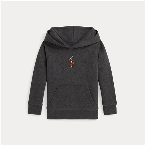 Ralph Lauren Fleece-hættetrøje Windsor Heather  Windsor Heather 102-108cm  Sort  102-108 cm  Piger