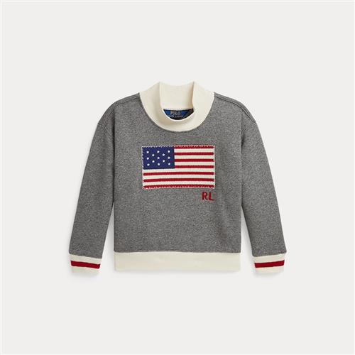 Ralph Lauren Sweatshirt Vintage Pepper Heather  Vintage Pepper Heather 94-100cm  Grå  94-100 cm  Piger