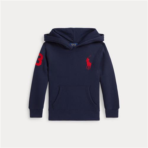 Ralph Lauren Fleece-hættetrøje Refined Navy  Refined Navy 102-108cm  Marineblå  102-108 cm  Drenge
