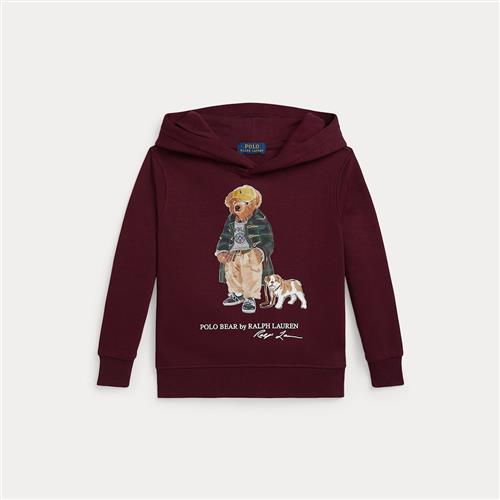 Ralph Lauren Polo Bear Fleece-hættetrøje Bear Classic Wine  Bear Classic Wine 102-108cm  Rød  102-108 cm  Drenge