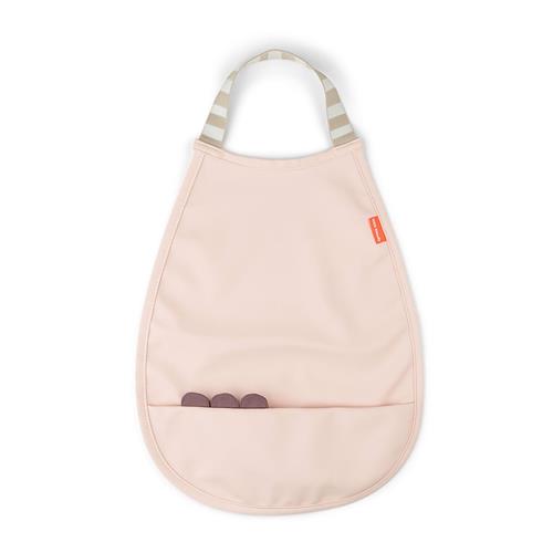 Done by Deer Pull-Over Bib Croco Powder Powder-OS  Lyserød  One Size  Piger