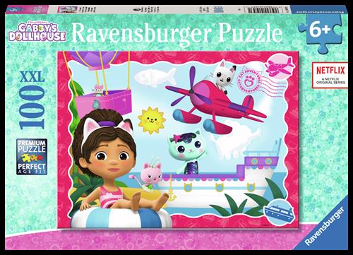Ravensburger Ravensburger Gabby's Dollhouse Puslespil Mix  Mix-Onesize  Grøn  One Size  Drenge, Piger