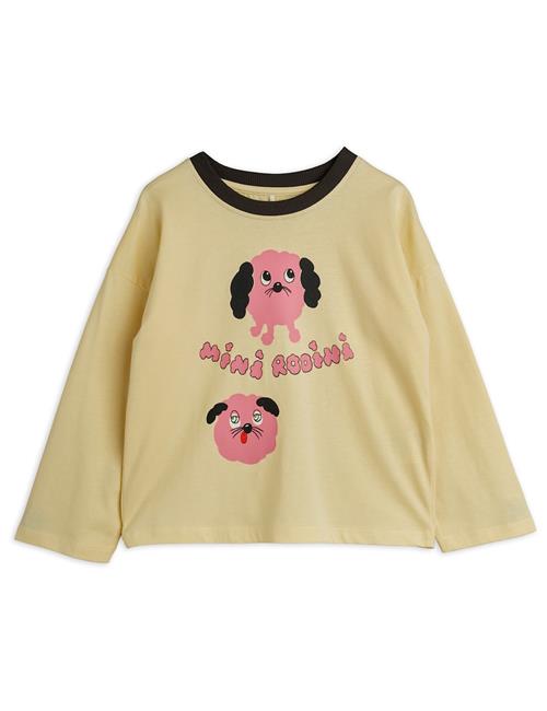 Mini Rodini Doggies Langærmet Top Yellow  Yellow 80/86 cm  Gul  80/86 cm  Piger