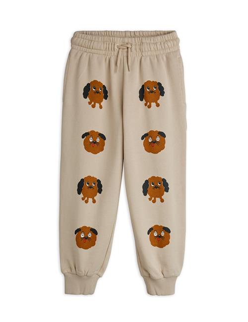 Mini Rodini Doggies Joggingbukser Grey  Grey 92/98 cm  Beige  92/98 cm  Drenge
