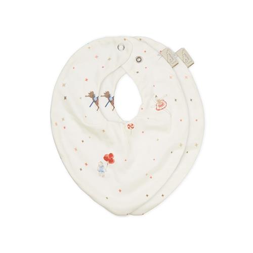 Cam Cam 2-pak Bandan-hagesmæk Carousel  Carousel One Size  Rød  One Size  Drenge, Piger
