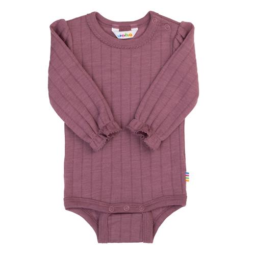 Joha Langærmet Krop I Uld Heather  Heather-80 cm  Lyserød  80 cm  Piger