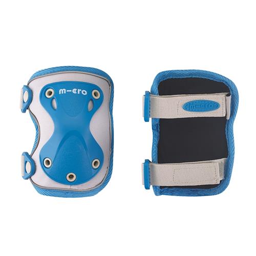Micro Beskyttelsespuder Til Knæ Og Albuer Reflective Blue   Knee And Elbow Protective Pads Reflective Blue M  Blå  M  Drenge, Piger