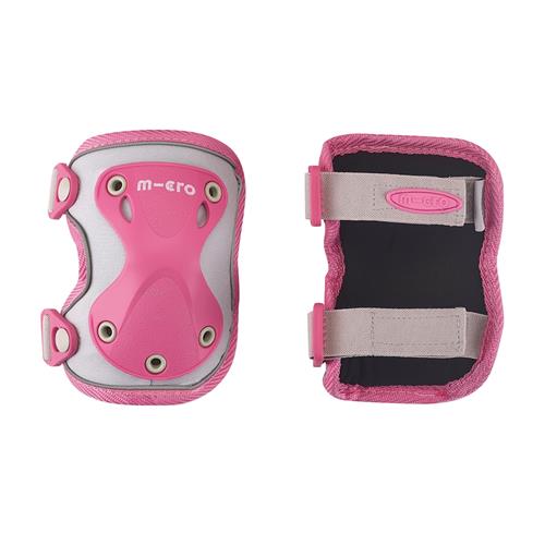 Micro Beskyttelsespuder Til Knæ Og Albuer Reflective Pink  Knee And Elbow Protective Pads Reflective Pink S  Lyserød  S  Drenge, Piger