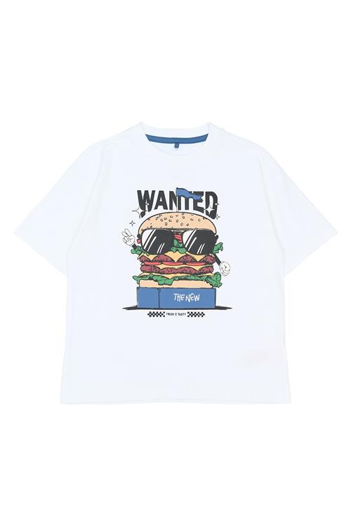 The New Eve Kortærmet T-shirt Bright White  Bright White-5-6 Y  Hvid  5-6 år  Drenge
