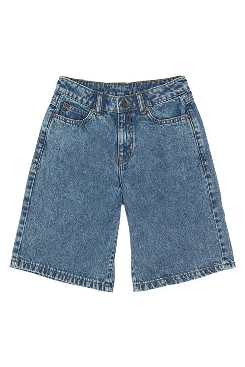 The New Svende Lange Baggy Fit Denimshorts Light Blue Denim  Light blue denim-5 Y  Blå  5 år  Drenge