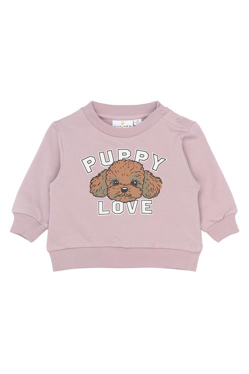 The New Siblings SBSelena Sweatshirt Sea Fog  Sea fog-74 cm  Blå  74 cm  Piger