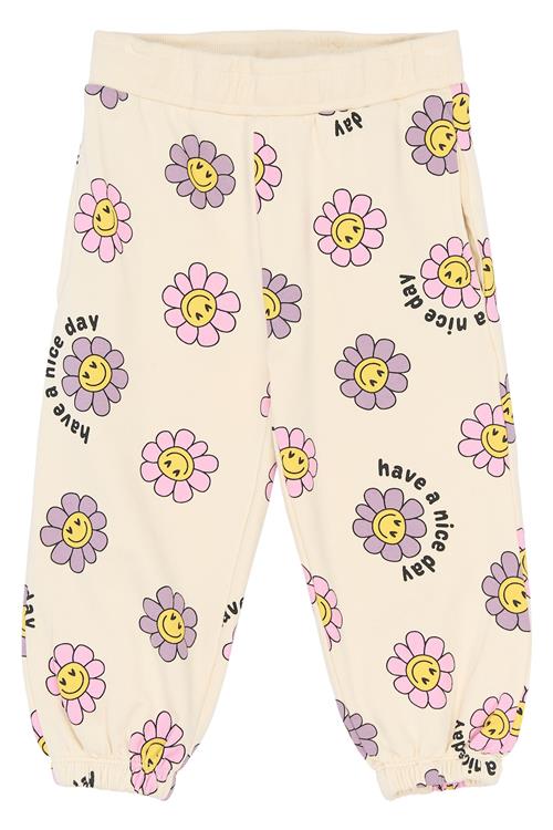 The New Siblings Saga Joggingbukser Gardenia  Gardenia AOP-80 cm  Creme  80 cm  Piger