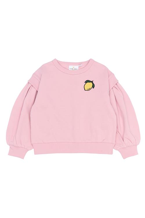 The New Siblings Sapphire Sweatshirt Silver Pink  Silver Pink-80 cm  Lyserød  80 cm  Piger