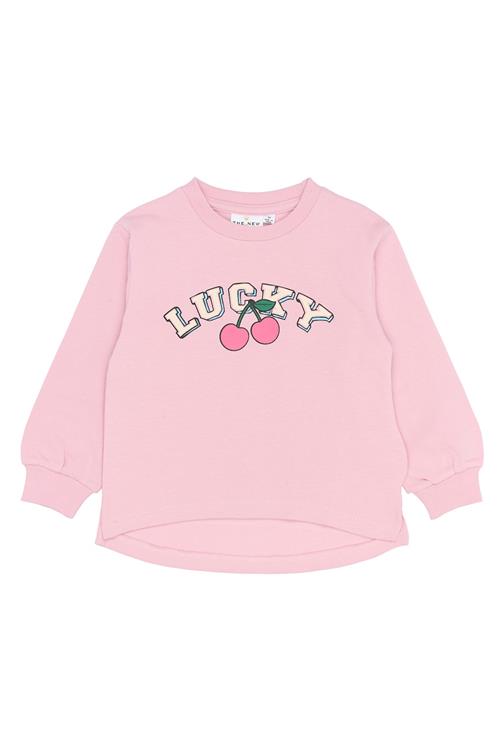 The New Siblings Shelby Sweatshirt Silver Pink  Silver Pink-80 cm  Lyserød  80 cm  Piger