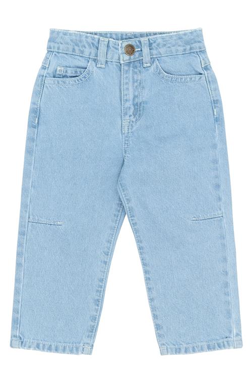 The New Siblings Silvio Tøndeformede Jeans Light Blue Denim  Light blue denim-92 cm  Blå  92 cm  Drenge, Piger