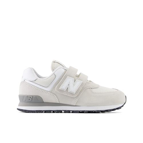 New Balance 574 Kids Hook & Loop Sneakers Nimbus Cloud  Nimbus Cloud 28 EU  Grå  28 EU  Drenge
