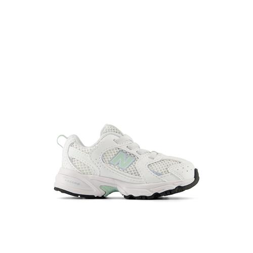 New Balance 530 Baby Bungee Lace Sneakers White  White 26 EU  Hvid  26 EU  Drenge