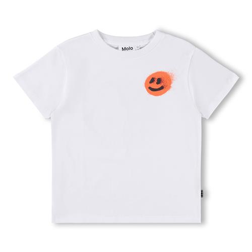 Molo GOTS Rame T-shirt Happy Basket  Happy Basket 116 cm  Hvid  116 cm  Drenge