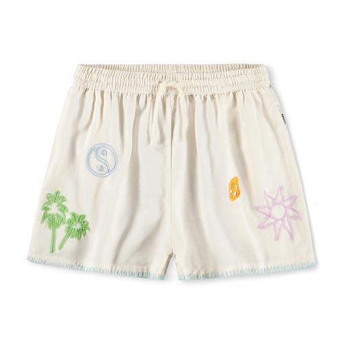 Molo GOTS Annabella Shorts Whitecap  Whitecap 128 cm  Hvid  128 cm  Piger
