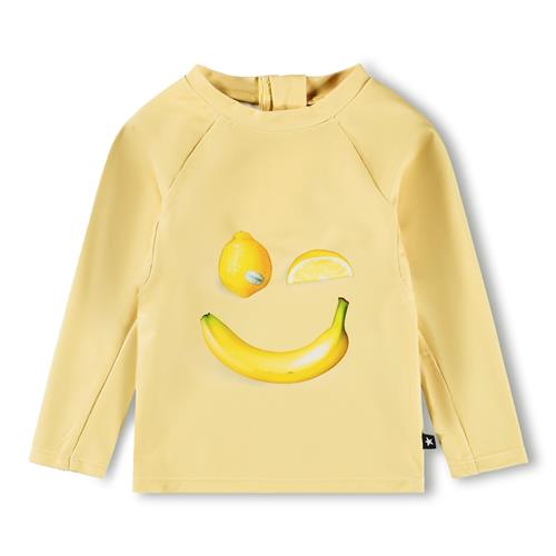 Molo Nemo Rash Gurad Happy Fruits  Happy Fruits 62/68 cm  Gul  62/68 cm  Drenge, Piger