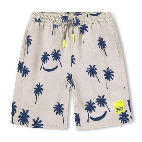 Molo Nilson Board Shorts Palm Blue  Palm Blue 98/104 cm  Grå  98/104 cm  Drenge