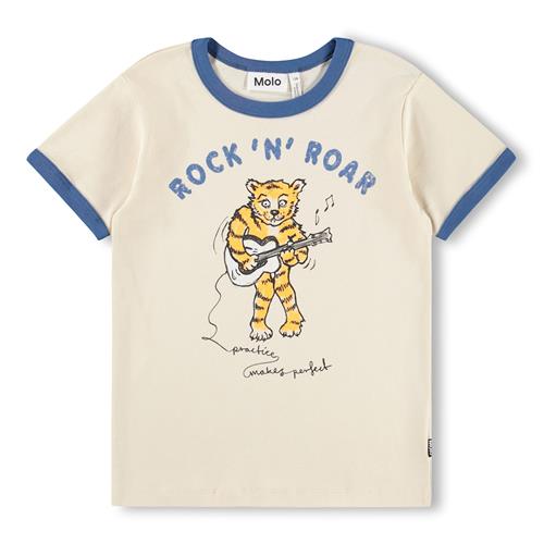 Molo GOTS Ronnie T-shirt Summer Sand  Summer Sand 110 cm  Creme  110 cm  Drenge