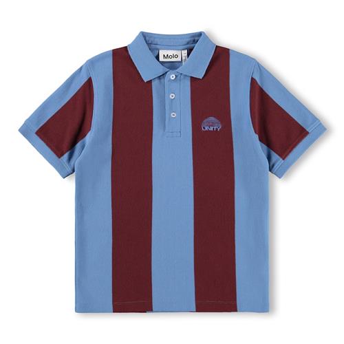 Molo GOTS Reyo Poloshirt Andorra Blue  Andorra Blue 92 cm  Blå  92 cm  Drenge