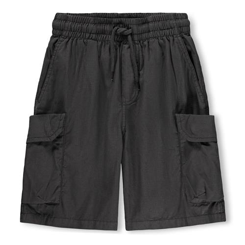 Molo GOTS Argod Cargo Shorts Raven  Raven 122 cm  Sort  122 cm  Drenge