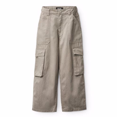 Molo Alter Cargo-bukser Light Grey Wash  Light Grey Wash 122 cm  Grå  122 cm  Drenge