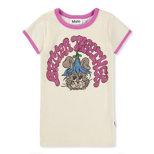 Molo GOTS Rhiannon Tee Summer Sand  Summer Sand 152 cm  Creme  152 cm  Piger