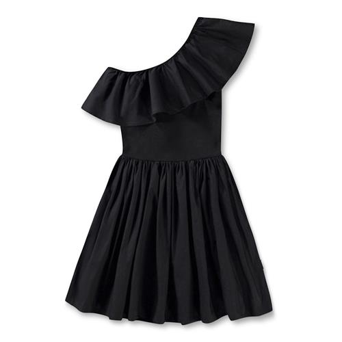 Molo GOTS Chloey Kjole Black  Black 122/128 cm  Sort  122/128 cm  Piger