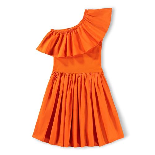 Molo GOTS Chloey Kjole Love  Love 92/98 cm  Orange.  92/98 cm  Piger