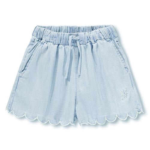 Molo GOTS Addie Jeans Shorts Washed Chambrey  Washed Chambrey 122 cm  Blå  122 cm  Piger