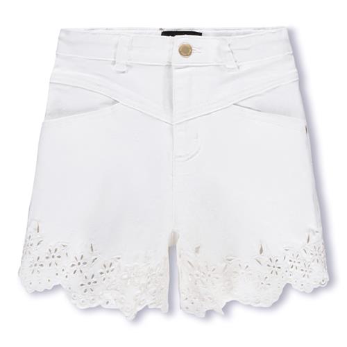 Molo Adalyn Jeans Shorts Whitest  Whitest 104 cm  Hvid  104 cm  Piger
