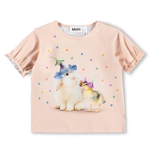 Molo GOTS Eline Tee Mini Party  Mini Party 92 cm  Lyserød  92 cm  Piger