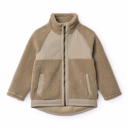 Molo Usher Fleece-jakke Clay  Clay 122 cm  Brun  122 cm  Drenge