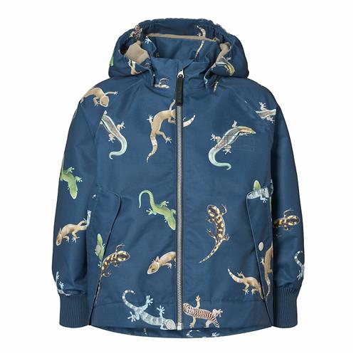 Molo Hoplas Skaljakke Gecko Oceanica  Gecko Oceanica 128 cm  Blå  128 cm  Drenge