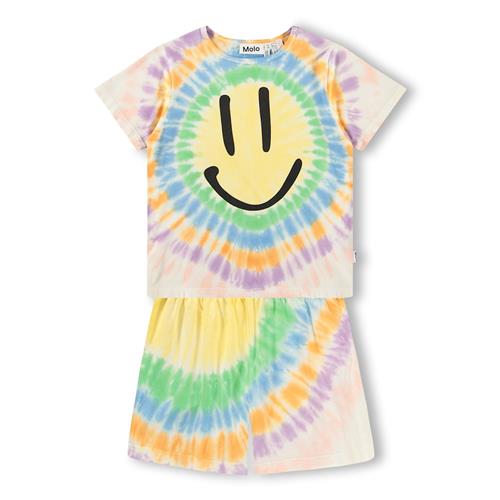Molo GOTS Luvis Pyjamas Tie Dye Night  Tie Dye Night 122/128 cm  Lyserød  122/128 cm  Piger