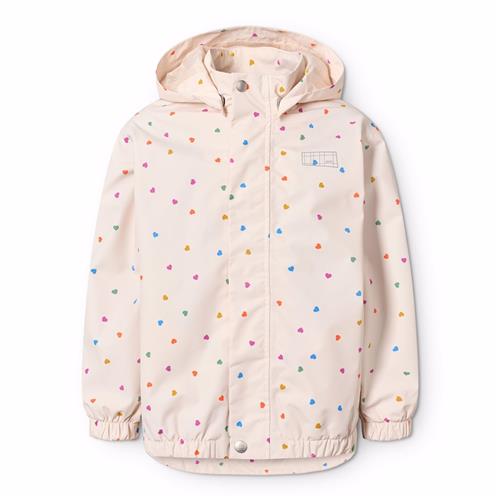 Molo Waiton Skaljakke Confetti_rainbow  Confetti_Rainbow 122/128 cm  Hvid  122/128 cm  Piger