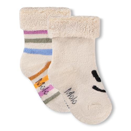 Molo Nodda Sokker Mini Rainbow  Mini Rainbow 20-22 EU  Creme  20-22 EU  Drenge, Piger