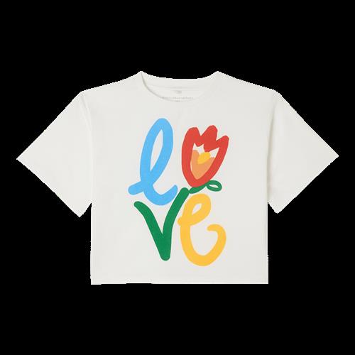 Stella McCartney Kids T-shirt Ivory  Ivory-8 Y  Hvid  8 år  Piger