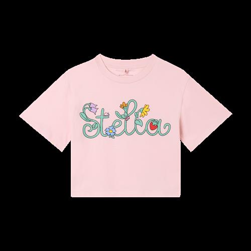 Stella McCartney Kids T-shirt Rosa  Rosa-4 Y  Lyserød  4 år  Piger