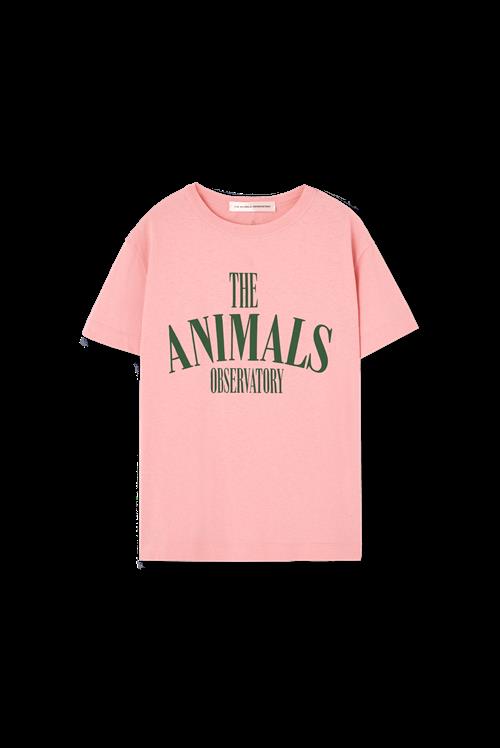 The Animals Observatory Pupfish T-shirt Soft Pink  Soft Pink 2 Y  Lyserød  2 år  Piger