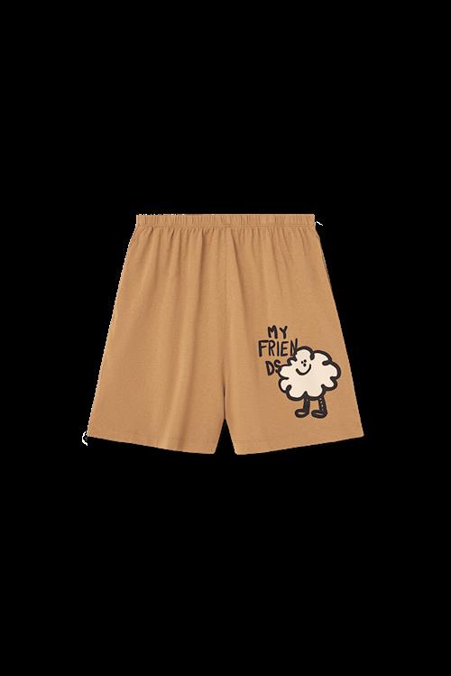 The Animals Observatory Mole Bermudashorts Camel  Camel 4 Y  Beige  4 år  Drenge, Piger